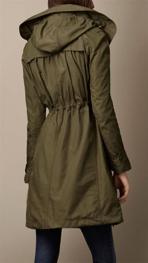 burberry brit women parka|burberry oversized lightweight parka jacket.